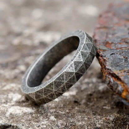 Stainless Steel Viking Rune Ring